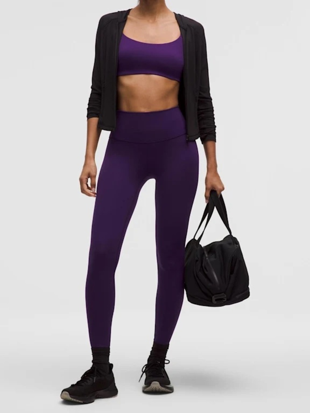 Lululemon Wunder Train High-Rise Tight 28" Dark court Purple 8 New